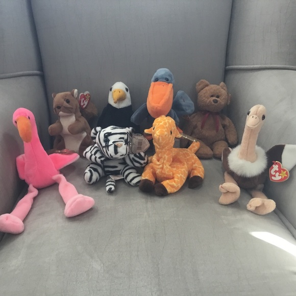 COPY - 8 Beanie Babies - Lot#2 - Picture 1 of 2